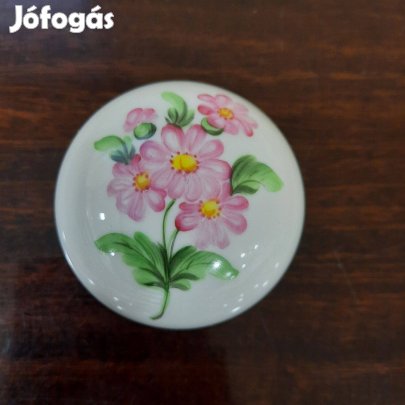 Herendi Map virágmintás porcelán bonbonier eladó!