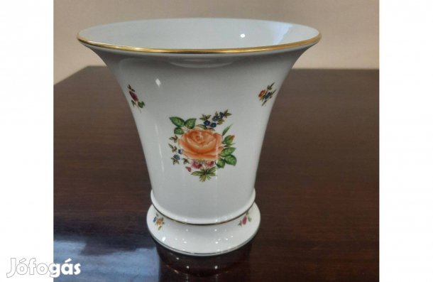 Herendi PBR rózsa virágmintás porcelán váza eladó!