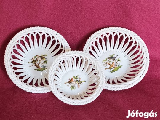 Herendi Rothschild mintás kosarak