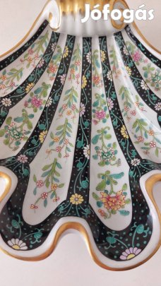 Herendi Siang Noir kagyló, kínáló tál Bp-en