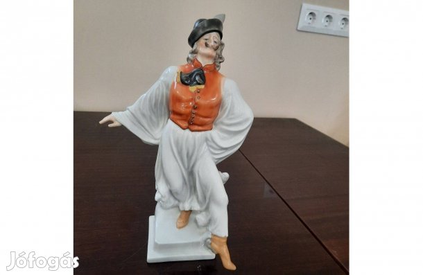 Herendi Táncoló Juhász, Betyár, Paraszt porcelán figura eladó!