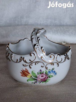 Herendi Tulip de bouquet kosár