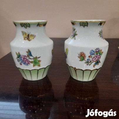Herendi Viktória mintás porcelán barok váza eladó! VBO
