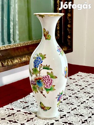 Herendi Viktória mintás váza 33 cm