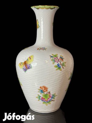 Herendi - Viktória mintás kosárfonott váza