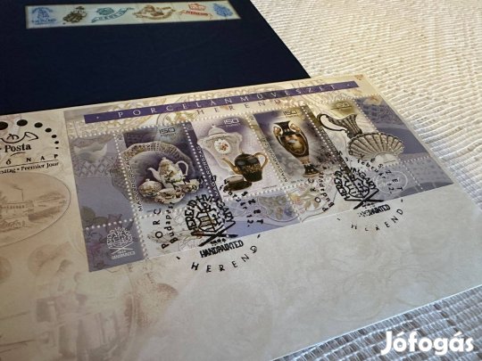 Herendi bélyegek 1.napi pecséttel
