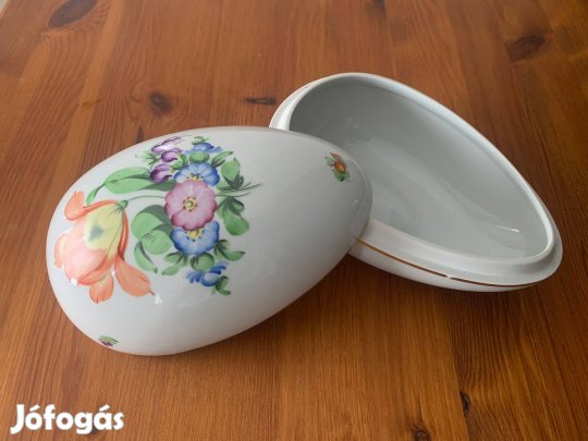Herendi bonbonier porcelán tojás