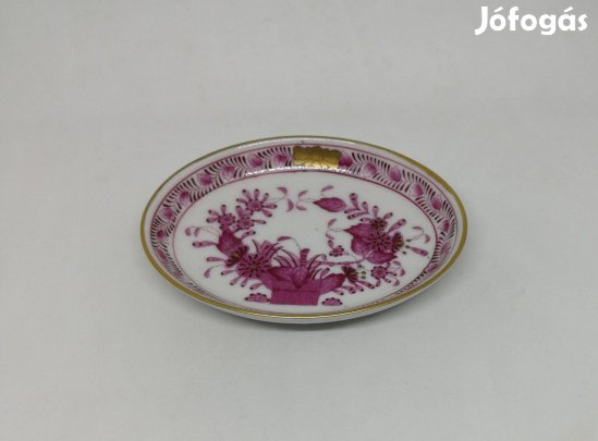 Herendi porcelán Indiai kosár mintás Tálka!