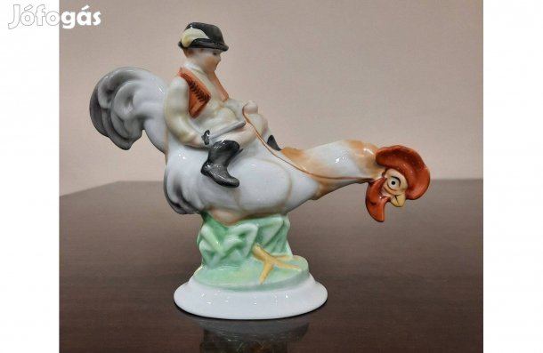 Herendi porcelán Kakas Marci figura eladó!