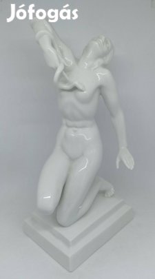 Herendi porcelán Kleopátra a kígyóval!