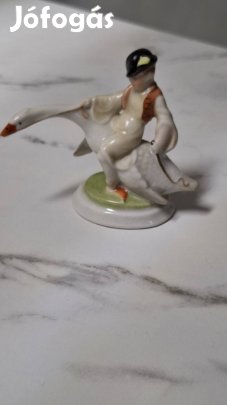 Herendi porcelán Ludas matyi