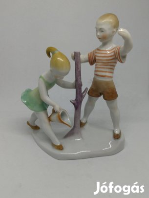 Herendi porcelán faültetés!