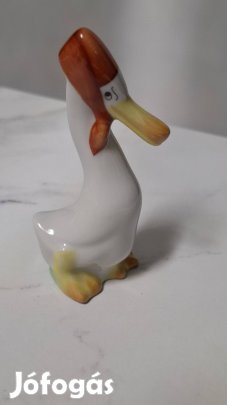 Herendi porcelán kacsa