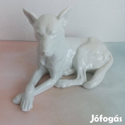 Herendi porcelán kutya!