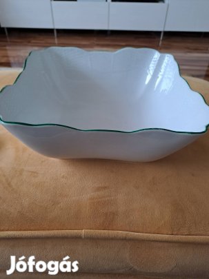 Herendi porcelán tál, hibátlan, jelzett 