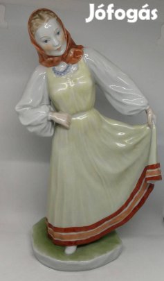 Herendi porcelán táncoló nő "Ritka"!