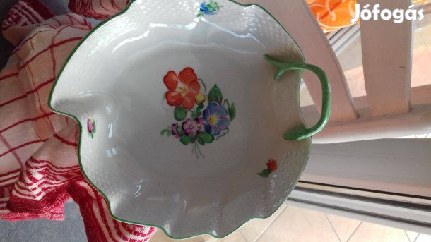 Herendi porcelán tercia nagy kínáló 20cm