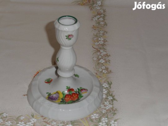 Herendi tertia mintás porcelán asztali lámpatest