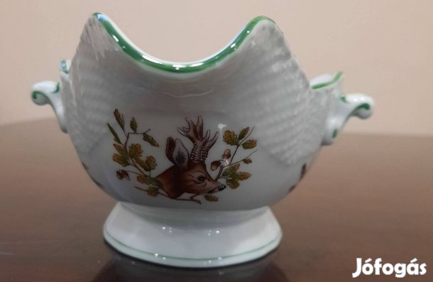 Herendi vadász CHT mintás porcelán szószos tál eladó!