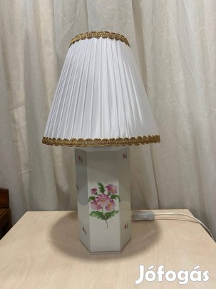 Herendi virágmintás asztali lampa