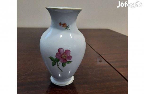 Herendi virágmintás porcelán váza eladó!