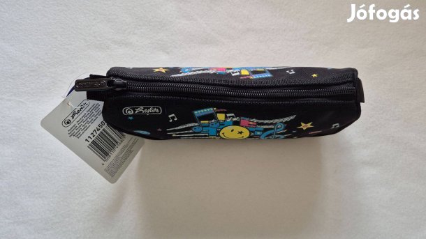 Herlitz Smile World háromszög alakú tolltartó címkés