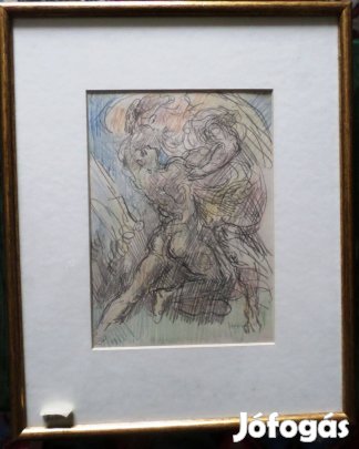 Herman Lipót: Jákob és az angyal küzdelme