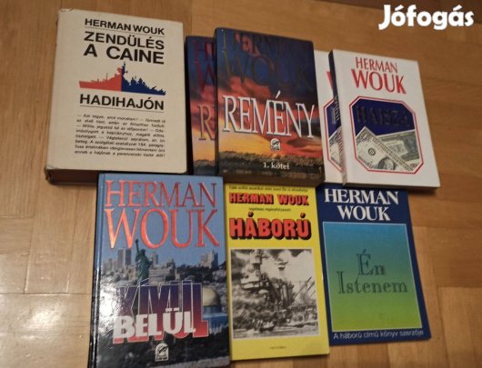 Herman Wouk könyvcsomag / 6 db könyv