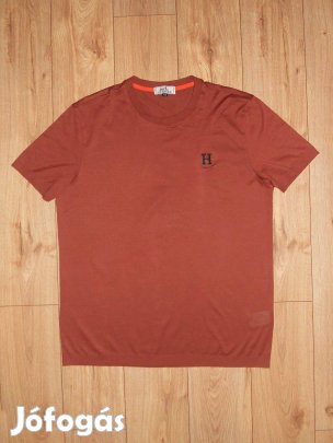 Hermes Paris barna rövid ujjú póló (XL-es)