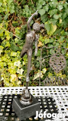 Hermész mitológiai bronz szobor