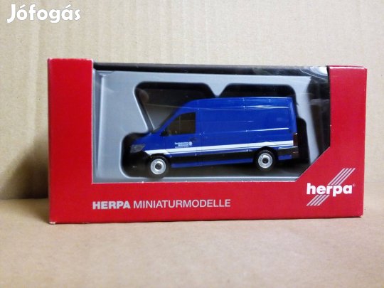 Herpa 095518 Volkswagen Crafter dobozos, THW Dresden