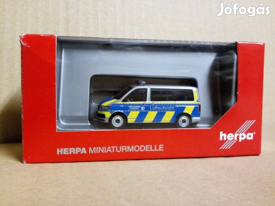 Herpa 096188 Volkswagen T6 Polgári Légiközlekedési Hatóság Düsseldorf