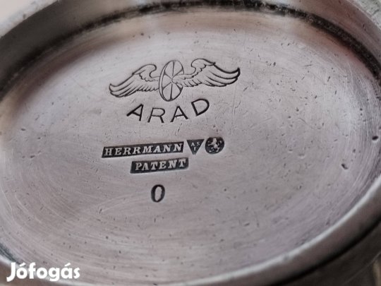 Herrmann Patent kiöntő Antik Aradi Vasutas jelzett ritka db