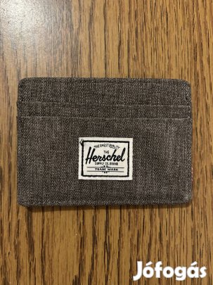 Herschel Charlie kártyatartó - Raven Crosshatch, új