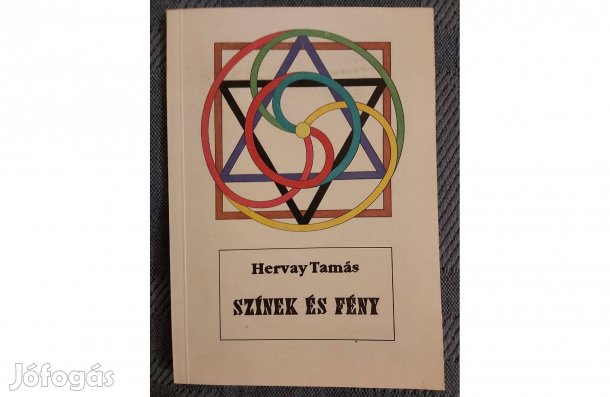 Hervay Tamás: Színek és fény c. könyve (dedikált) jó állapotban eladó
