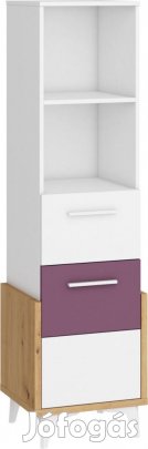 Hey-429 fehér könyvespolc