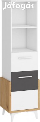 Hey-430 fehér könyvespolc