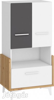 Hey-445 könyvespolc fehér