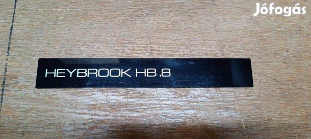 Heybrook HB.8 előlapi felirat