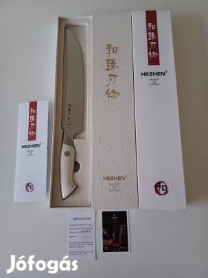 Hezhen Xinzou damaszk  kés szakácskés victorinox wüsthof 