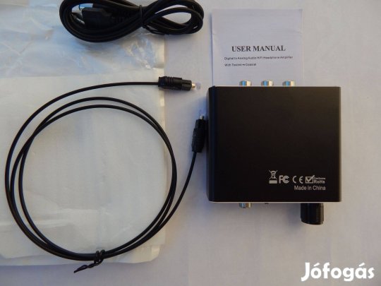 Hi-Fi DAC Digital To Analog Converter Bidirectional Kétirányú