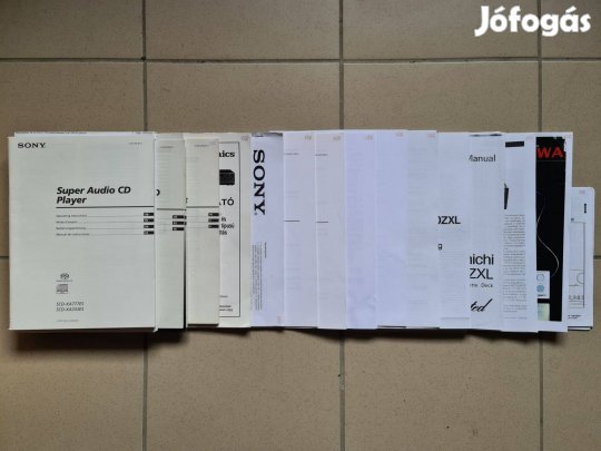 Hi-Fi készülék használati utasítás leírás owners manual