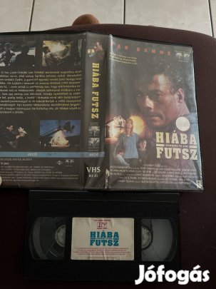 Hiába futaz vhs nagytok akció Van Damme