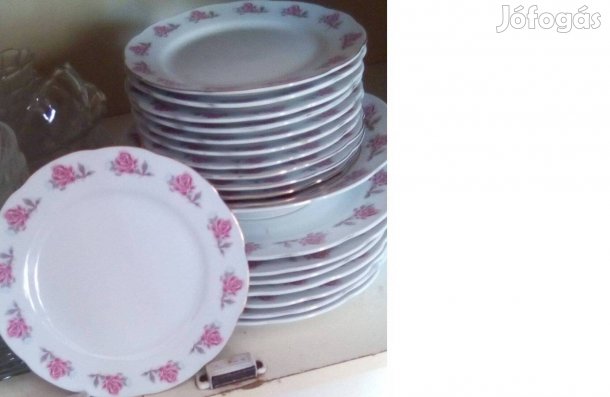 Hiányos tányérkészlet, külön is eladó 500 ft/db
