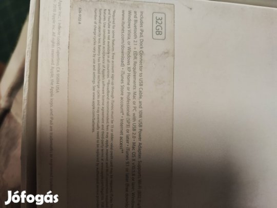 Hibás Apple ipad tablet eladó