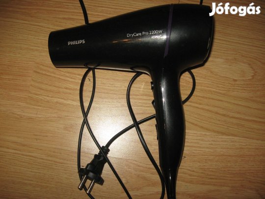 Hibás Philips Drycare Pro 2200W Ionic Hajszárító de működik hideg leve