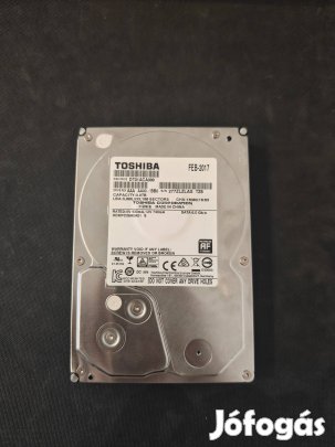 Hibás Toshiba HDD 3TB Merevlemez