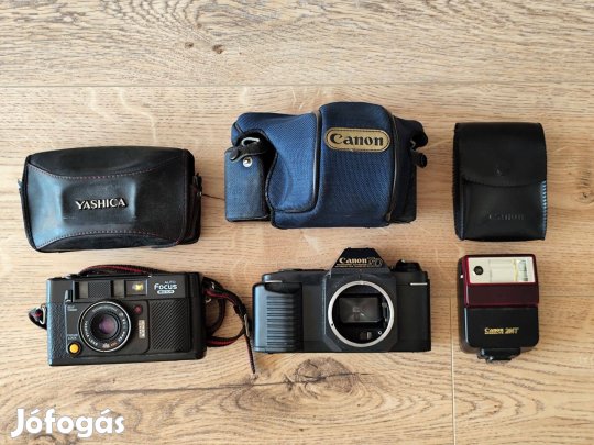 Hibás analóg fényképezőhépek - Canon, Yashica