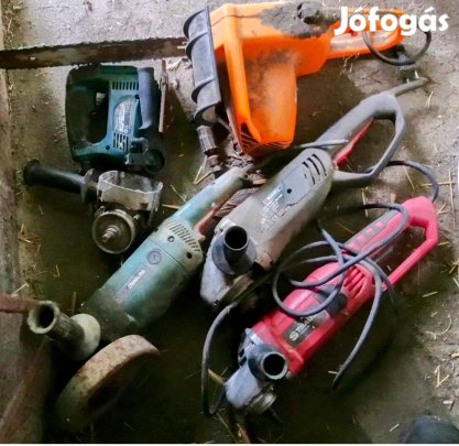 Hibás elektromos gépek