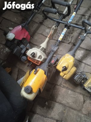 Hibás fűkaszák fűresz sövenyvágók!